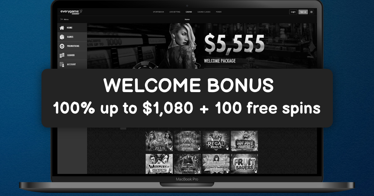 Everygame Casino banner